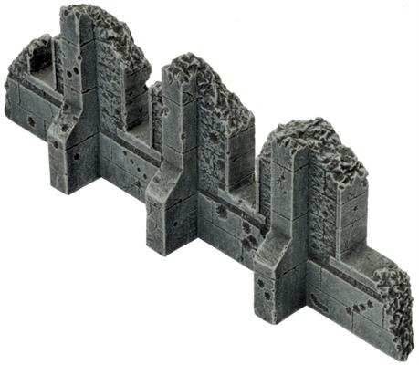 Battlefield in a Box: Gothic Battlefields - Ruined Walls - 