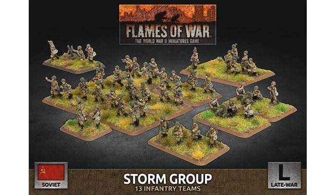 Flames of War: Soviet Storm Group (Late War) - 