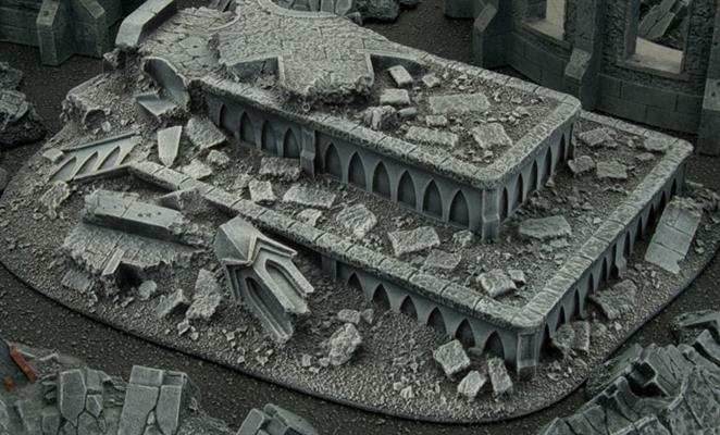 Battlefield in a Box: Gothic Battlefields - Blasted Terrace - 