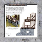 Battlefield in a Box: Wartorn Village - Medium Ruin - 