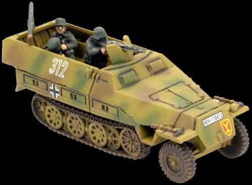 Flames of War: German SD KFZ 251 Transports (Late War) - 