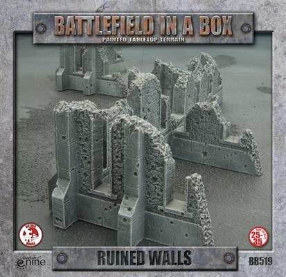 Battlefield in a Box: Gothic Battlefields - Ruined Walls - 
