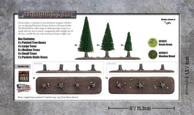 Battlefield in a Box: Tree Lines - 