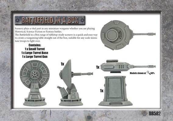 Battlefield in a Box: Galactic Warzones - Defense Turrets - 