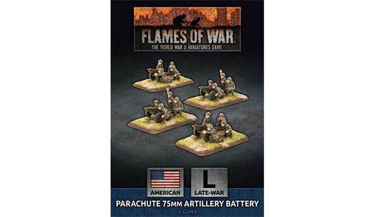 Flames of War: American Parachute 75mm Artillery Battery (Late War) - 