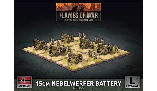 Flames of War: German 15cm Nebelwerfer Battery (Late War) - 