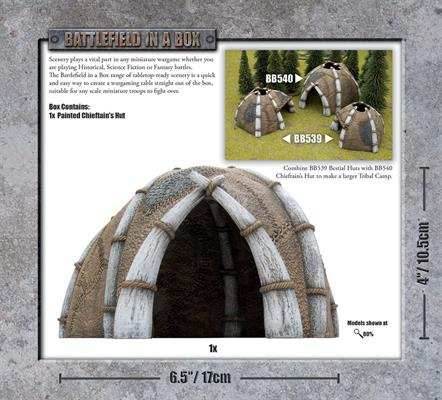 Battlefield in a Box: Chieftain's Hut - 
