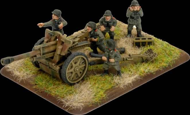 Flames of War: German 10.5cm Artillery Battery (Late War) - 