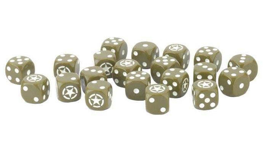 Flames of War: American Dice Set - 