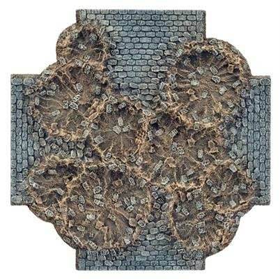 Flames of War: Cratered Cobblestone Roads - 