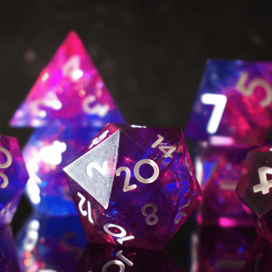 Thunderwave Sharp-Edged Resin Dice Set - 