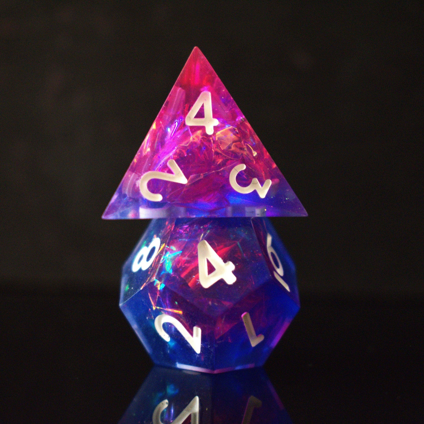 Thunderwave Sharp-Edged Resin Dice Set - 