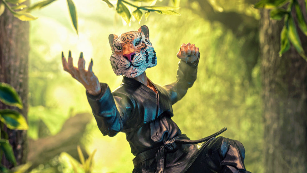 Jiu Jitsu Combat Creatures Tiago the Tiger Action Figure