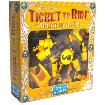 Ticket to Ride: 20th Anniversary Deluxe Train Set - Yellow Crane Train - 
