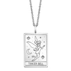 Disney X RockLove PETER PAN Tinker Bell Tablet Necklace - Sterling Silver