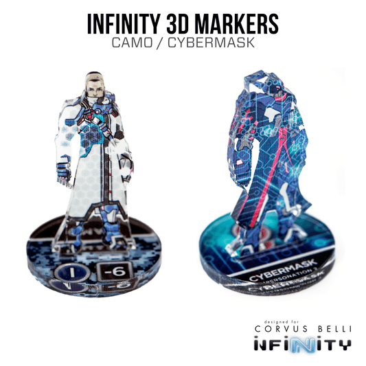 Infinity 3D Markers - Aelis Keesan (25mm Cybermask)