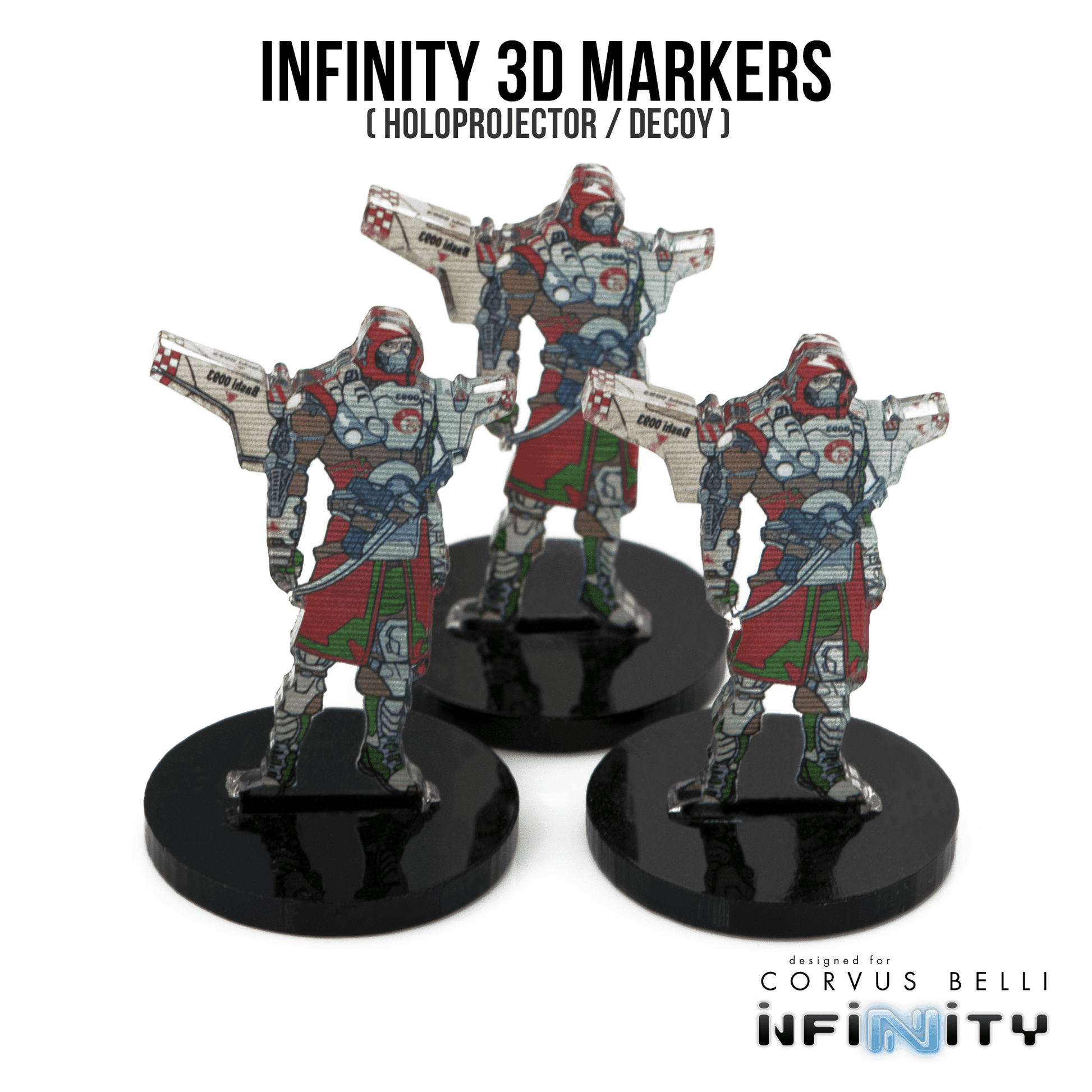 3D Holoprojector / Decoy Markers - Bashi Bazouk