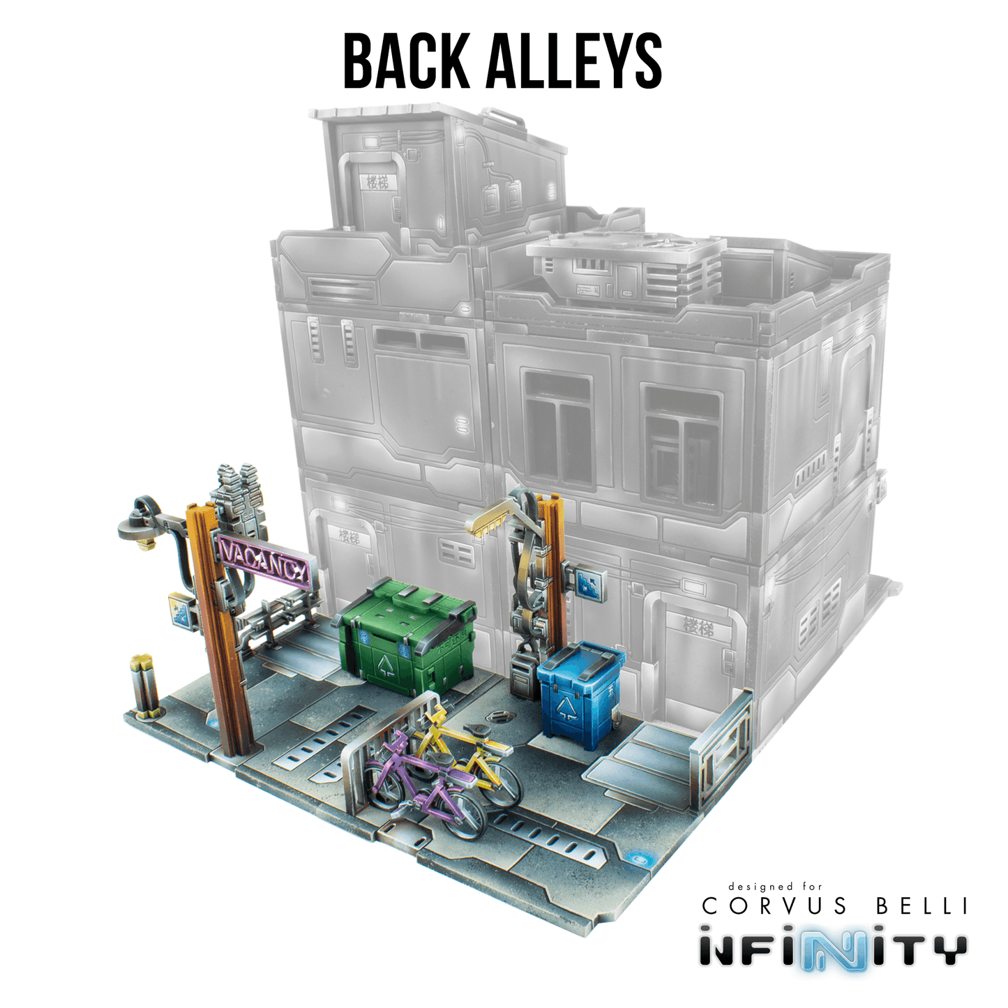 Xiguan Right Back Alley - Color Printed