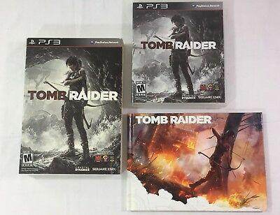 Tomb Raider with Artbook (Playstation 3) - Game Manual Only