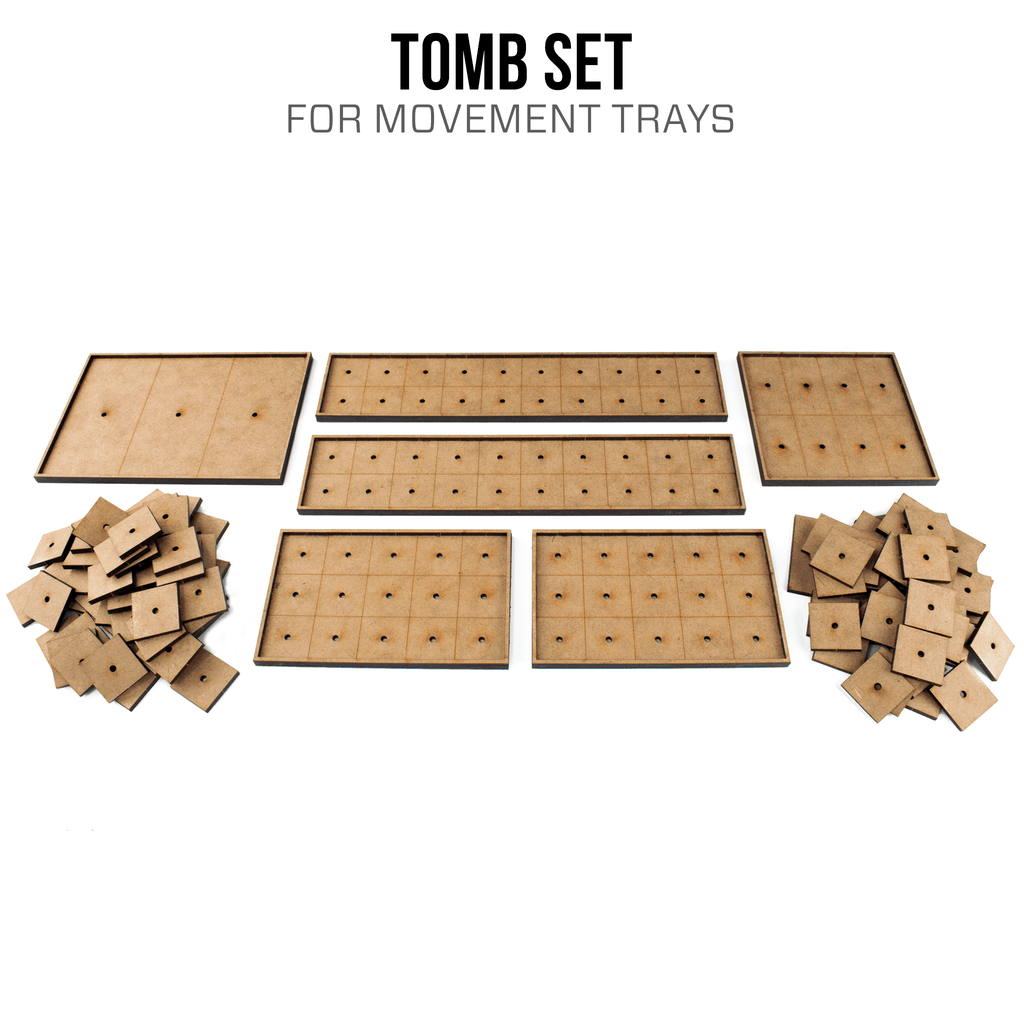Movement Tray Set (Tomb) - Blank