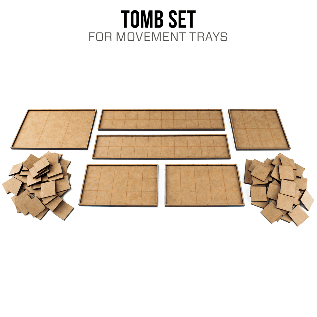 Movement Tray Set (Tomb) - Blank