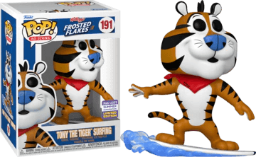 Tony the Tiger Surfing Shared Summer Convention Sticker - 