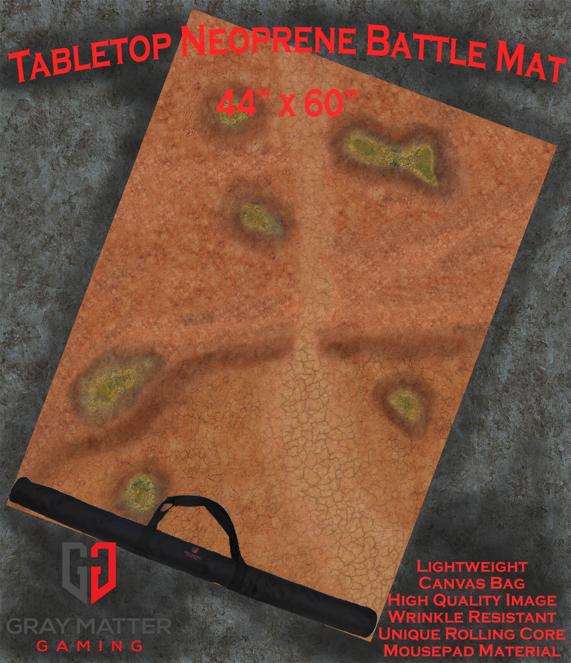 Toxic Cesspool - Neoprene Battle Mat - Warhammer, AoS, 40K, Kill Team, MCP, Shatterpoint, Legion, More - 44x60