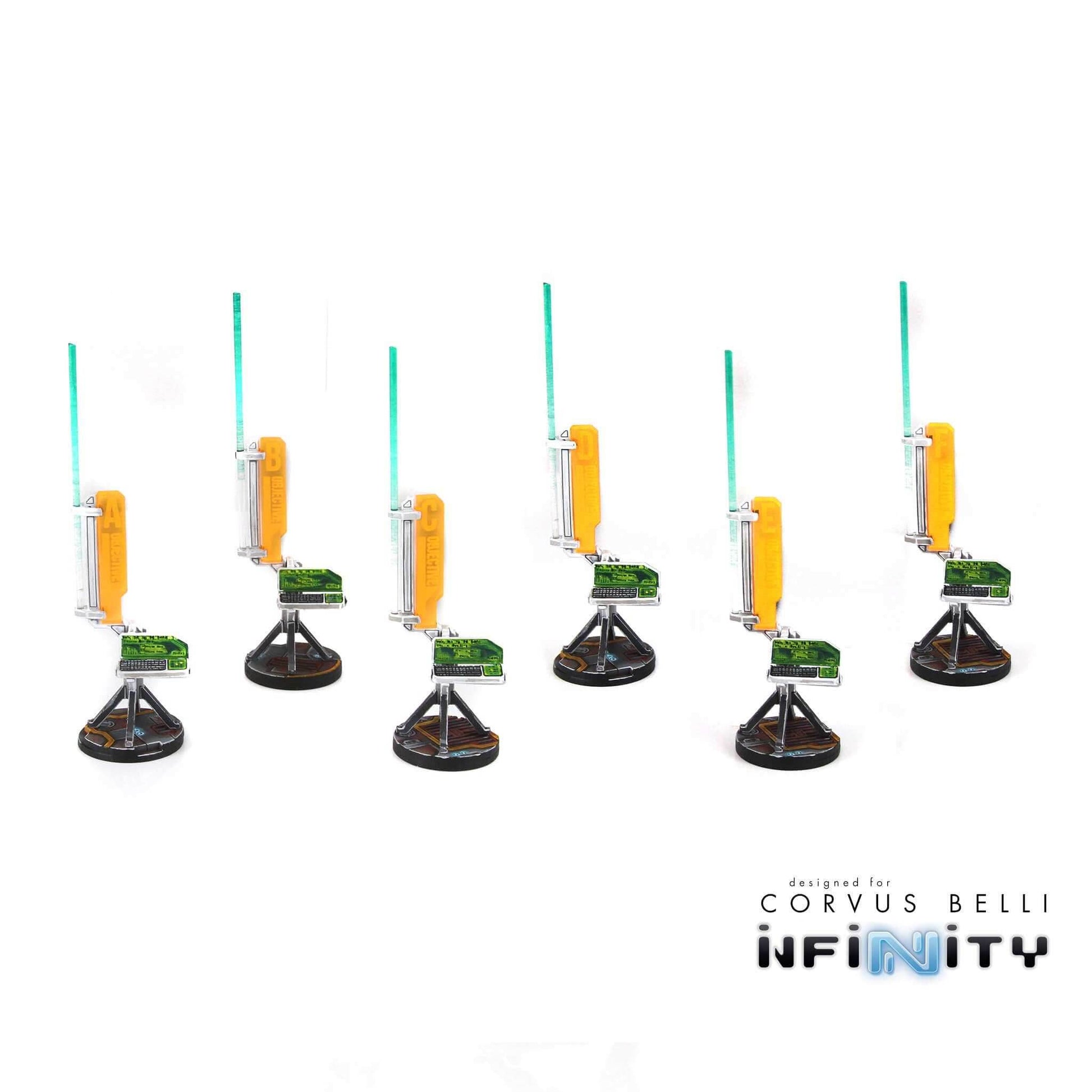 Tracking Beacon - 3 Pack / Fluorescent Orange