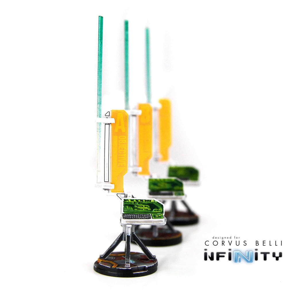 Tracking Beacon - 3 Pack / Fluorescent Orange