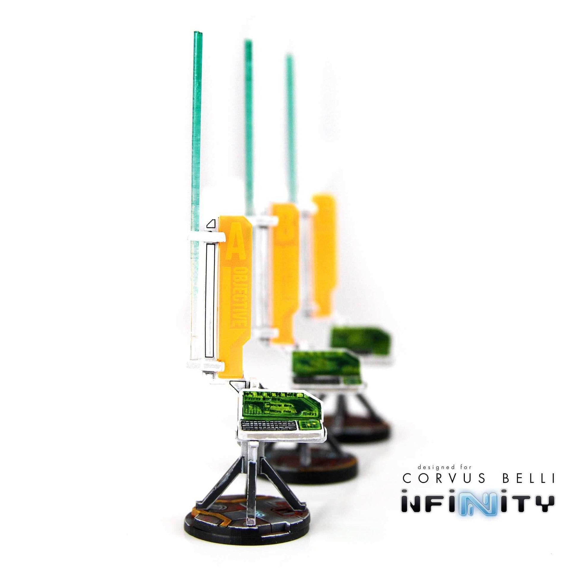 Tracking Beacon - 3 Pack / Fluorescent Orange