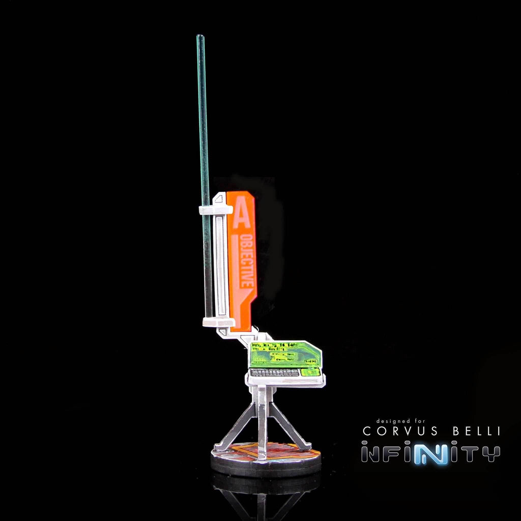 Tracking Beacon - 3 Pack / Fluorescent Red