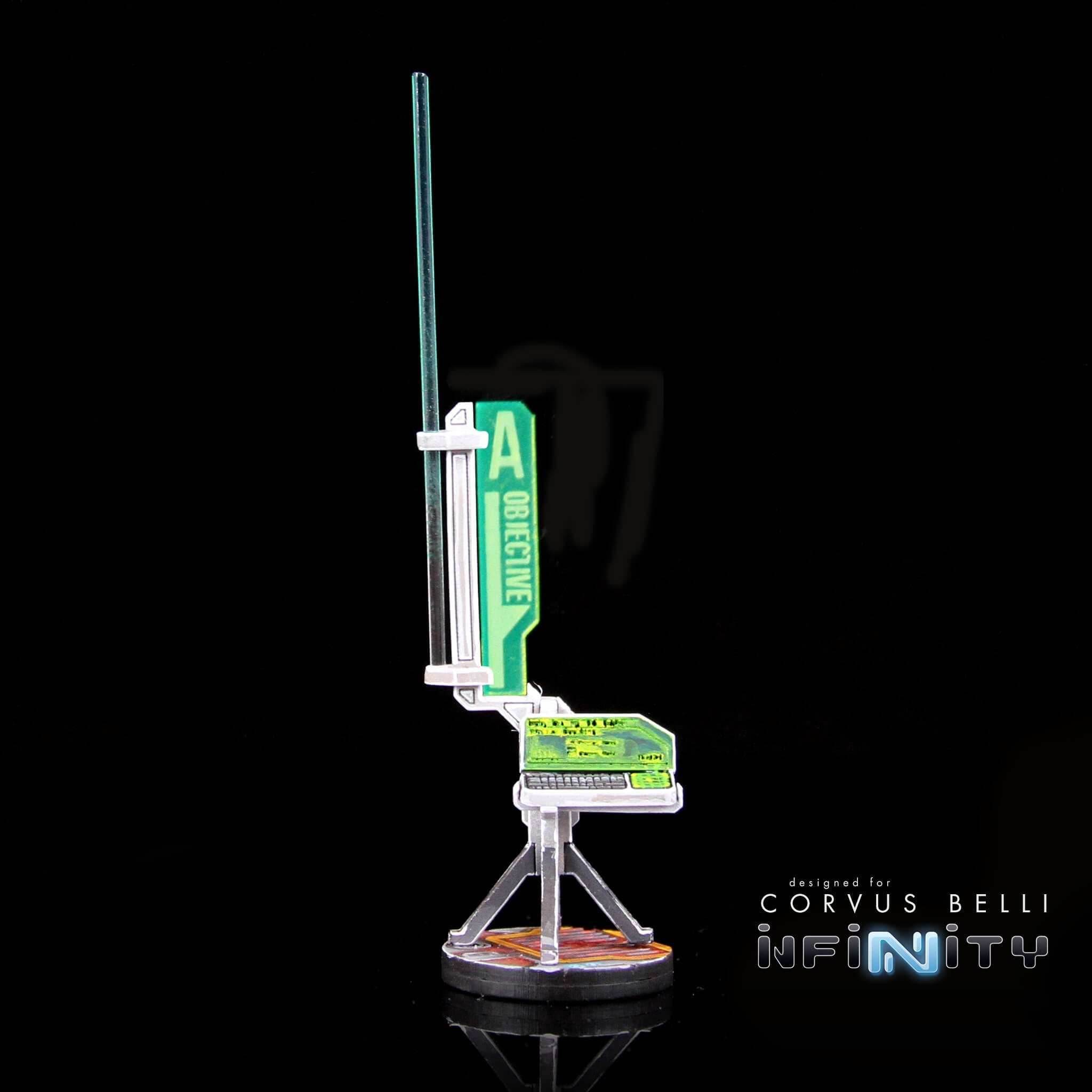 Tracking Beacon - 3 Pack / Fluorescent Green