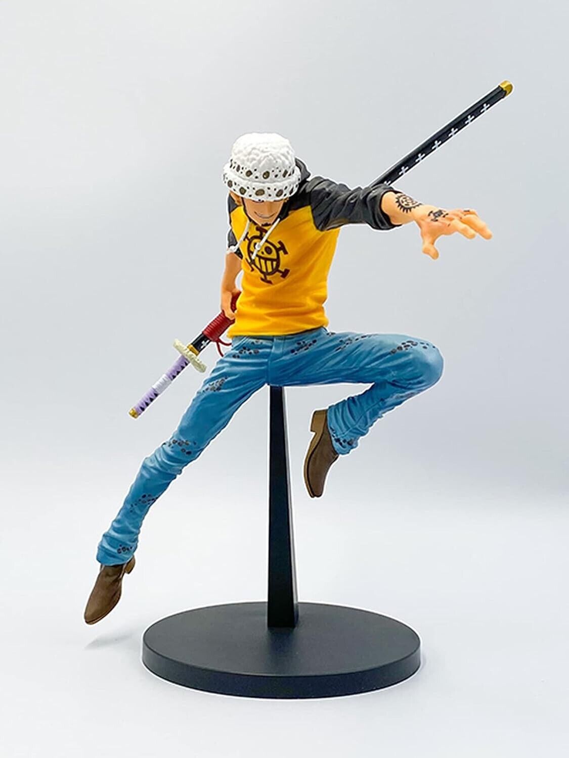 Trafalgar Law One Piece Figure, Surgeon of Death Figurine Anime 9 in