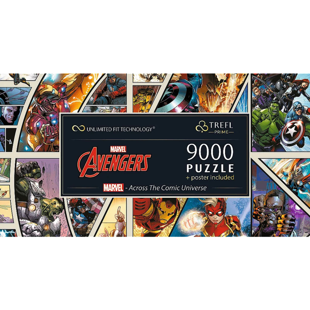 Trefl Prime Marvel: Across the Comic Universe 9000 Piece Puzzle