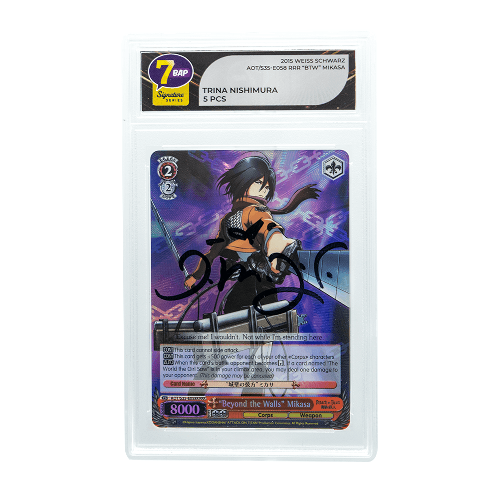Attack on Titan Signature Series - Mikasa Holo Card (5 pcs)