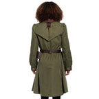 Women's Miss Trunchbull Dress Coat Jacket and Belt Halloween Costume Cosplay