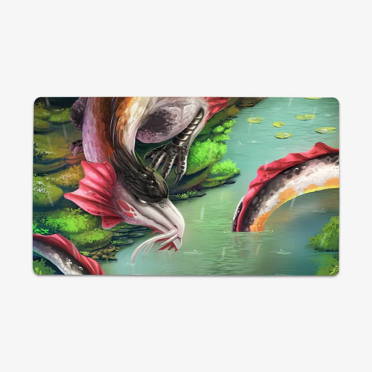 Koi Dragon Playmat - Plain