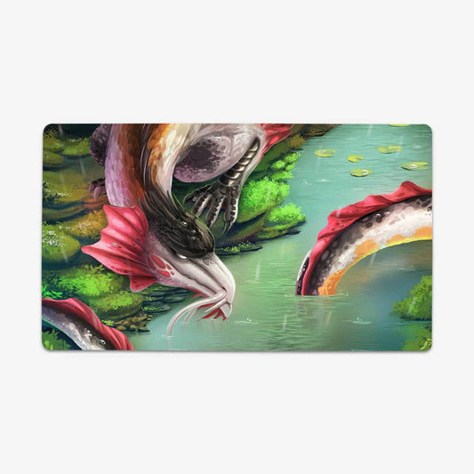 Koi Dragon Playmat - Plain