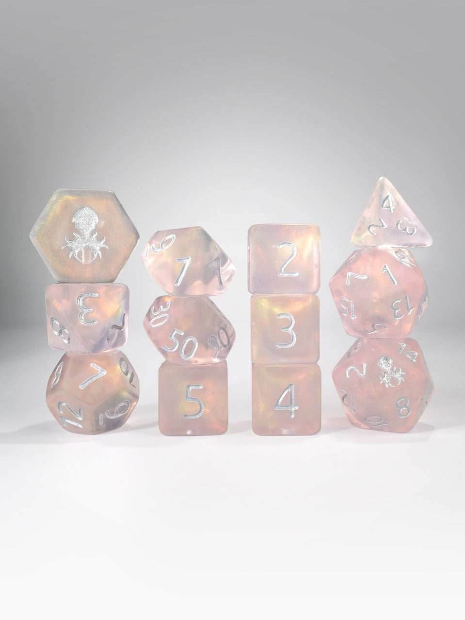 Kraken PRAWJECT 12 pc Acrylic TTRPG Dice Sets - PRAWJECT:12