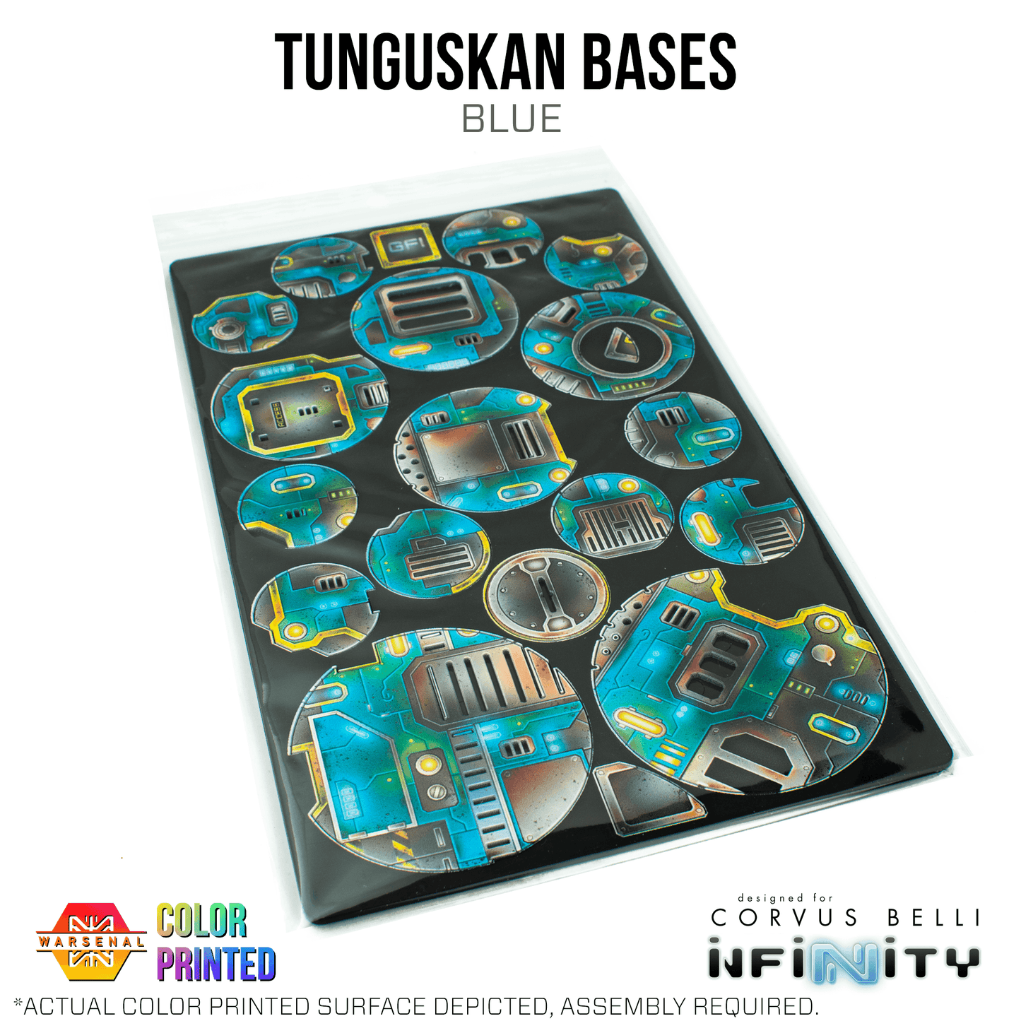 Tunguskan Bases [Color Printed] - Red