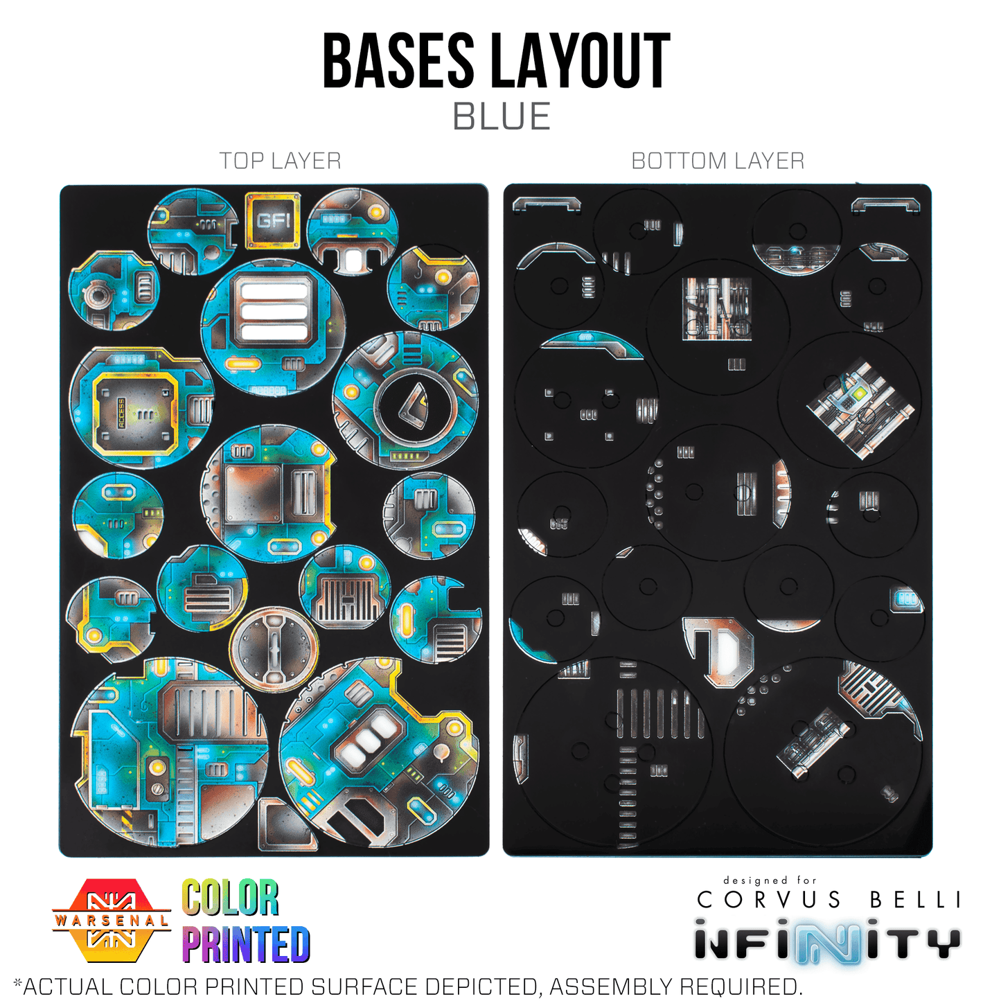 Tunguskan Bases [Color Printed] - Teal