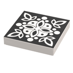 Turkish Kitchen Flooring / Wallpaper #2 made using LEGO part - Printed 2x2 Tile - 
