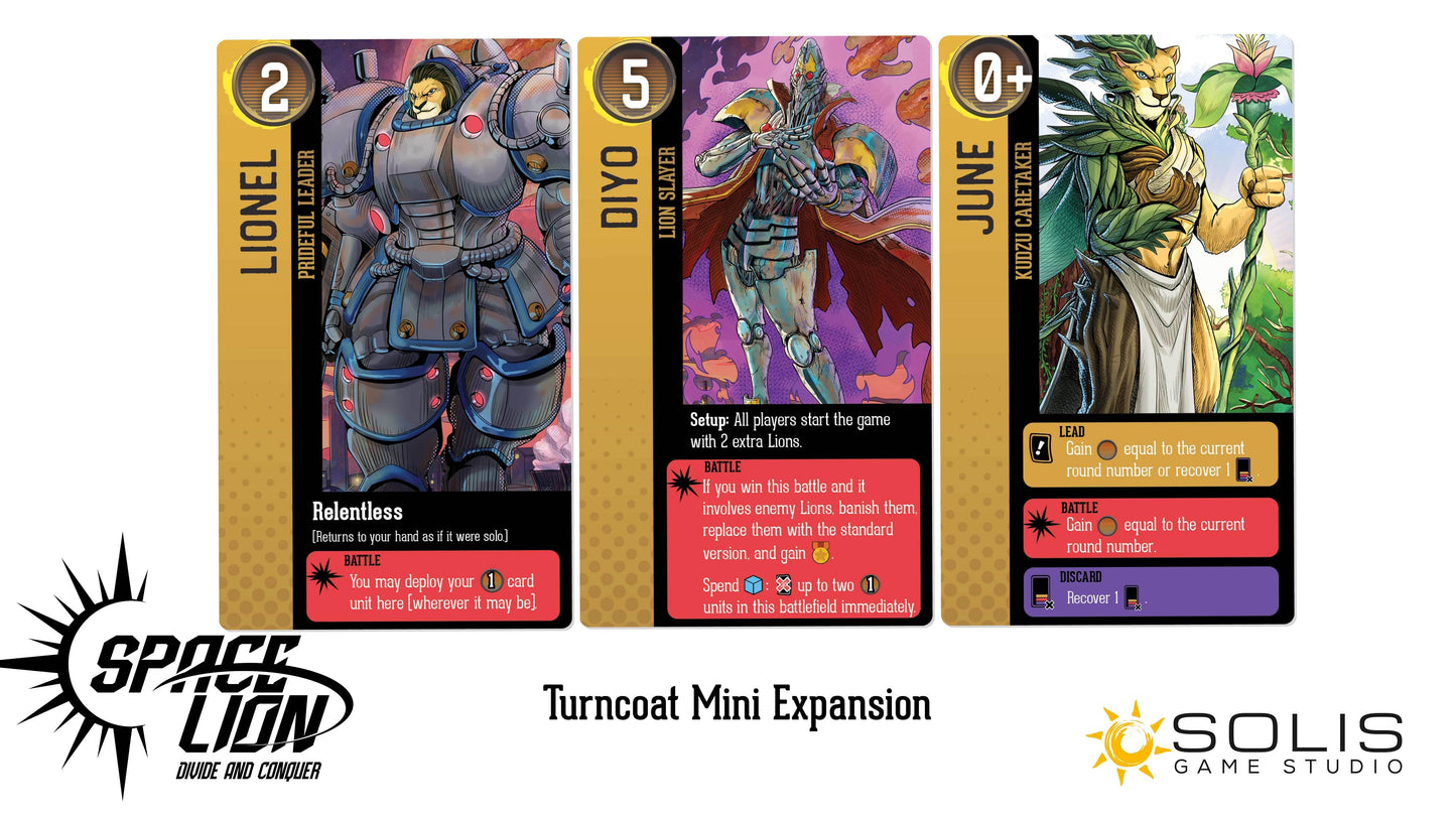 Turncoat Mini Expansion ( Space Lion: Divide and Conquer ) - 