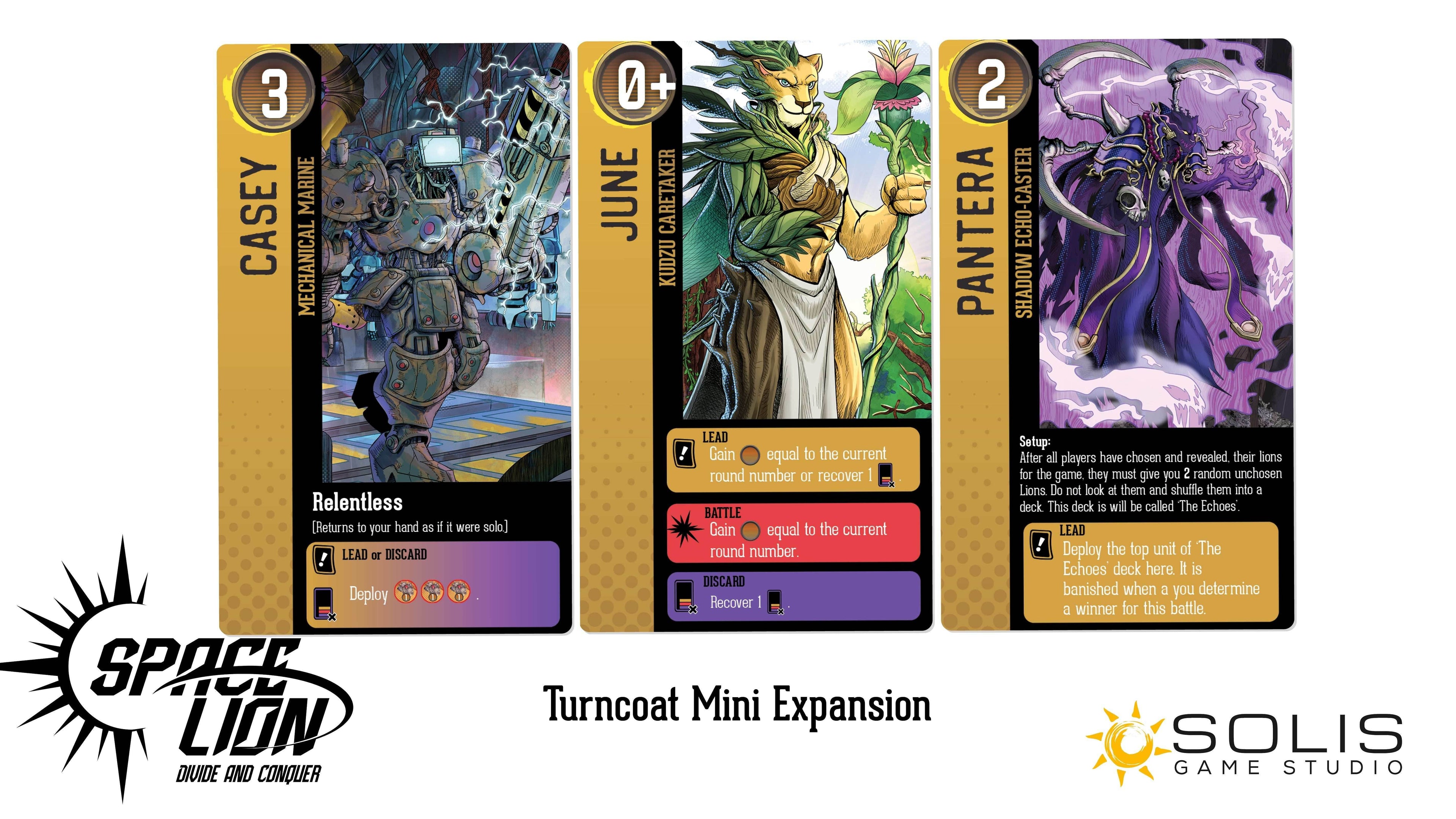 Turncoat Mini Expansion ( Space Lion: Divide and Conquer ) - 