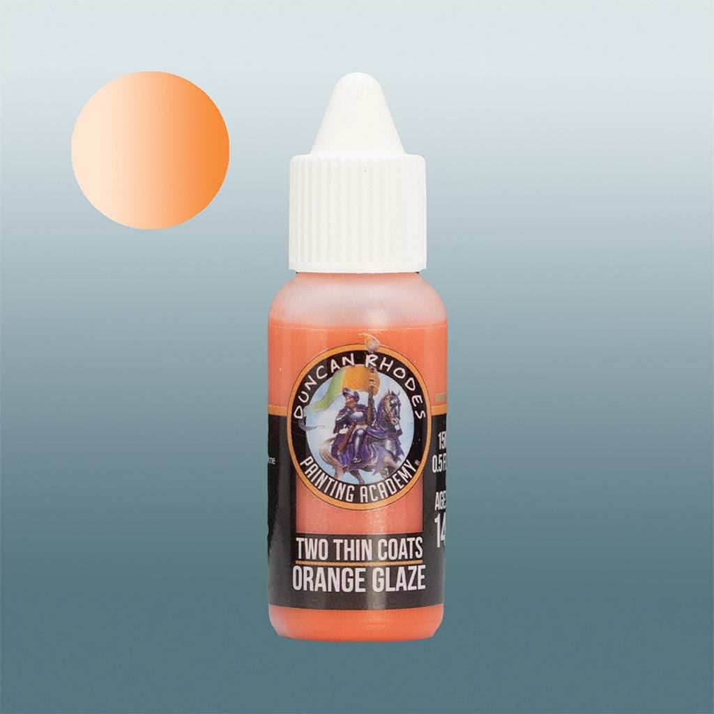Two Thin Coats Glaze: Orange Glaze - 