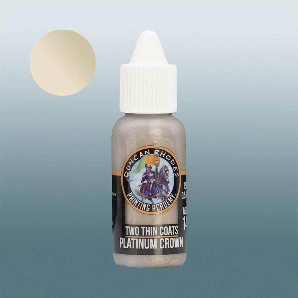 Two Thin Coats Metallic: Platinum Crown - 