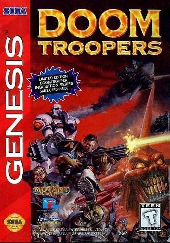 DOOM Troopers (Sega Genesis) - Game Manual Only