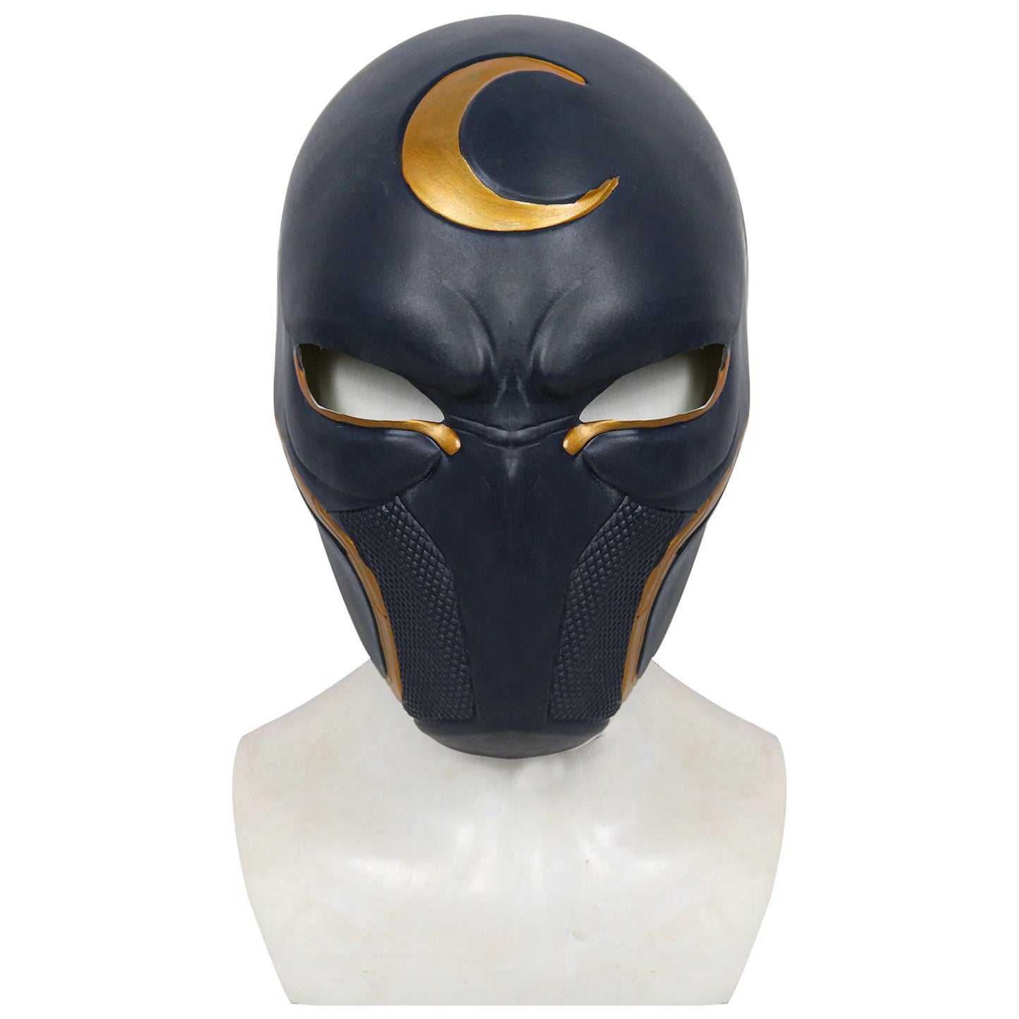 Bulex Super Hero Moon Knight Cosplay Costume Latex Masks Helmet Masquerade Halloween Accessories Party Costume Weapon Props