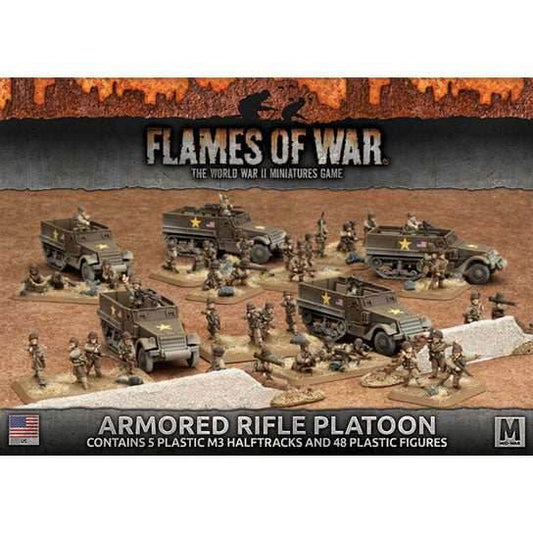 Flames of War: American Armored Rifle Platoon (Mid War) - 