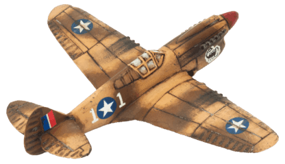 Flames of War: American P-40 Warhawk Fighter Flight (Mid War) - 